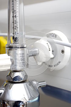 Hospital oxygen inhalation equipment photo