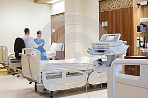 Hospital Room Modern ECG