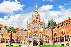 Hospital Sant Pau Recinte Modernista. photo