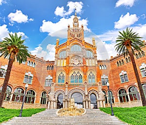 Hospital Sant Pau Recinte Modernista. photo