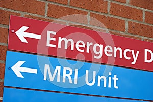 Hospital sign