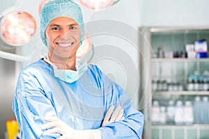 Hospital - surgeon doctor in operating room