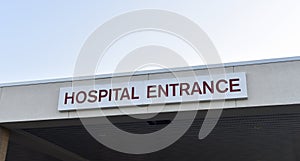 Hospital and Trauma Center Entrance