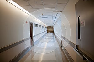 Hospital walkway