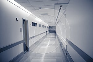 Hospital walkway