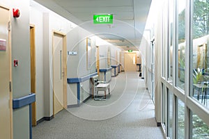 Hospital Ward Hallway photo