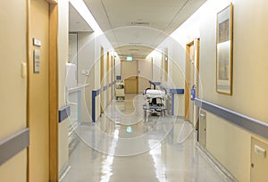 Hospital Ward Hallway photo