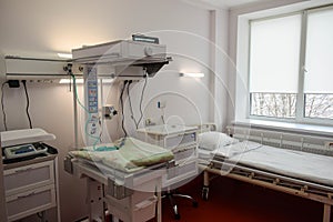 Hospital ward in the maternity hospital
