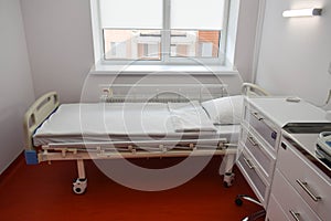 Hospital ward in the maternity hospital