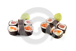 Hossomaki Sushi Composition photo