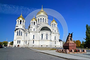 Host Ascension Cathedral. Novocherkassk. Russia.
