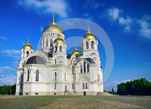 Host Ascension Cathedral. Novocherkassk. Russia.