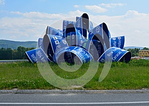 The host of road signs