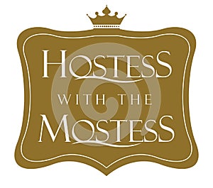 Hostess with the Mostess Logo Design