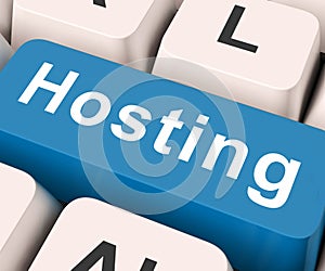 Hosting Key Means Host Or Entertain