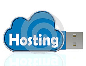 Hosting Memory Stick Means Host Website And Hosted By