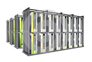 Hosting Room - Server Racks