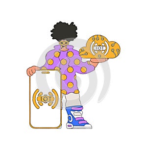 He hosts a server for cloud storage and IoT.