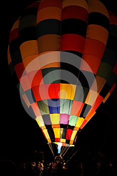 Hot Air Ballon at Night