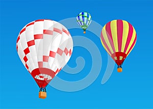 Hot air ballons