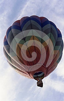 Hot Air Balloon ascending photo