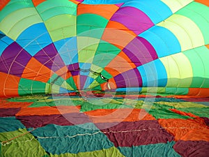 Hot air balloon canopy