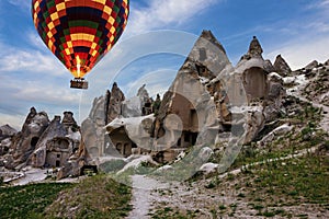 Hot air balloon, Cappadocia, Turkey