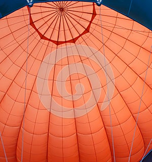Hot air balloon cupola shell.