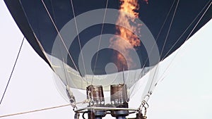 Hot air balloon gas burners