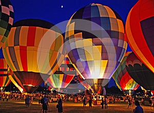 Hot Air Balloon Glow