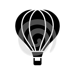 Hot air balloon icon vector design template basic RGB