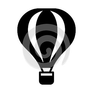 Hot air balloon icon vector design template basic RGB