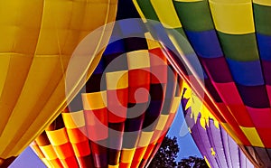 Hot Air Balloon Night Glow