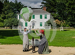 Hot Air Balloon - Old Sturbridge Village - Sturbridge, MA