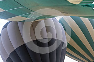 Hot Air Balloon over the Masai Mara, Kenya, Africa