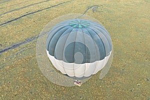 Hot Air Balloon over the Masai Mara, Kenya, Africa