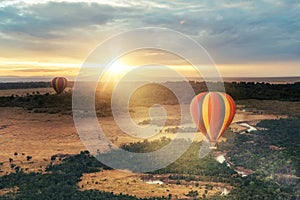 Hot Air Balloon Ride Over Masai Mara