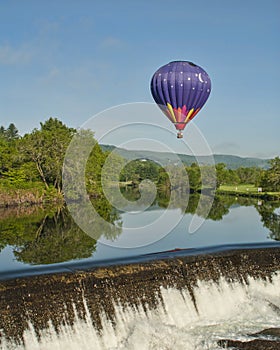 Hot Air Balloon RIde at Quechee Vermont