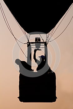 Hot Air Balloon Sillouette