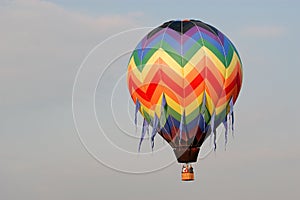 Horký vzduch balón 