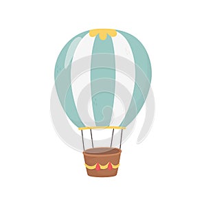 Hot air balloon vector design