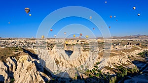 Hot Air Ballooning in the Canyons of Cappadocia