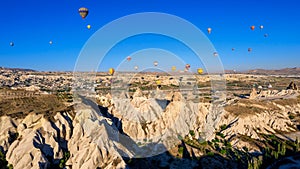 Hot Air Ballooning in the Canyons of Cappadocia