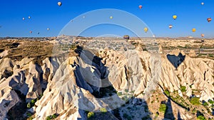 Hot Air Ballooning in the Canyons of Cappadocia