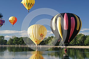 Hot Air Ballooning colors