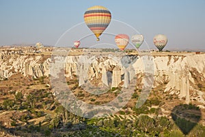 Hot Air Ballooning Over Cappadocia