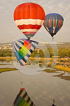 Hot air balloons photo