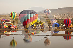 Hot air balloons photo