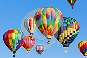 Hot air balloons