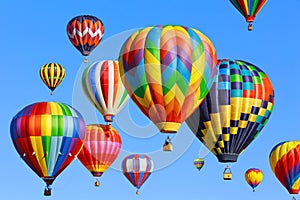 Hot air balloons